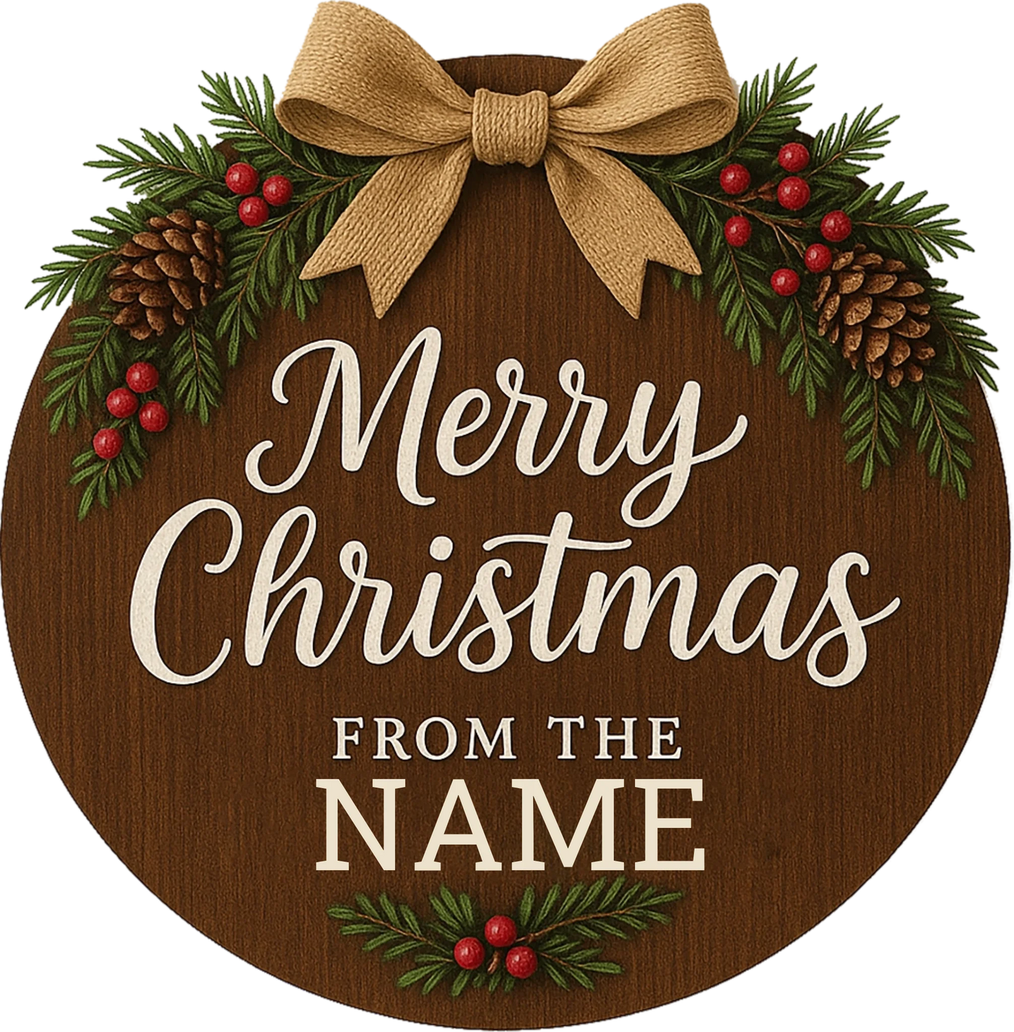 Merry Christmas from Custom