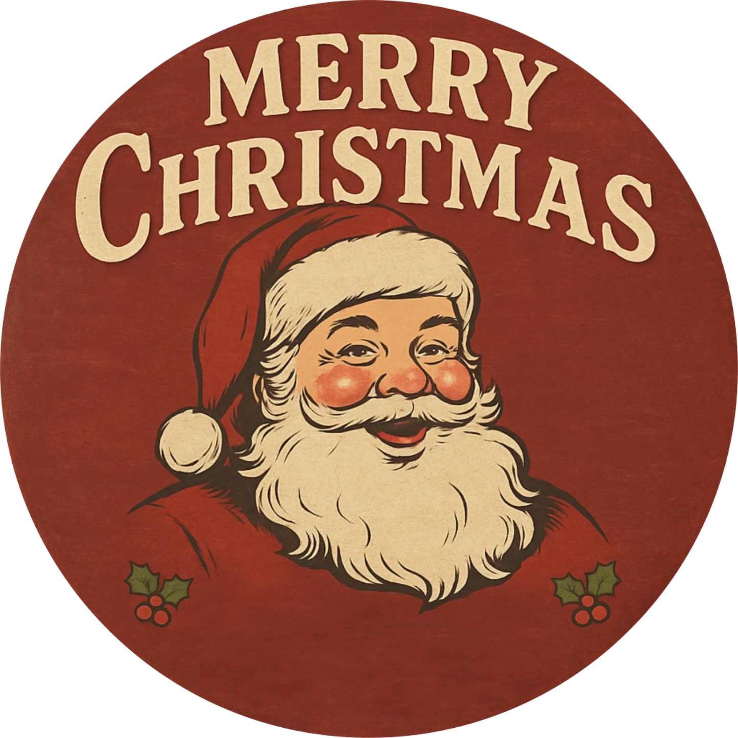 Vintage Series Christmas Ornaments 001 - 09 - Santa