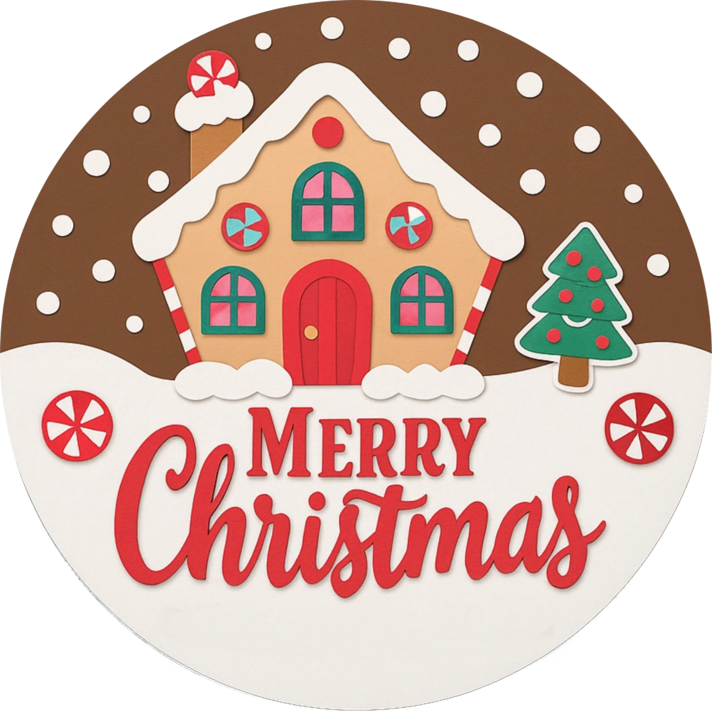 Vintage Series Christmas Ornaments 001 - 06 - Gingerbread