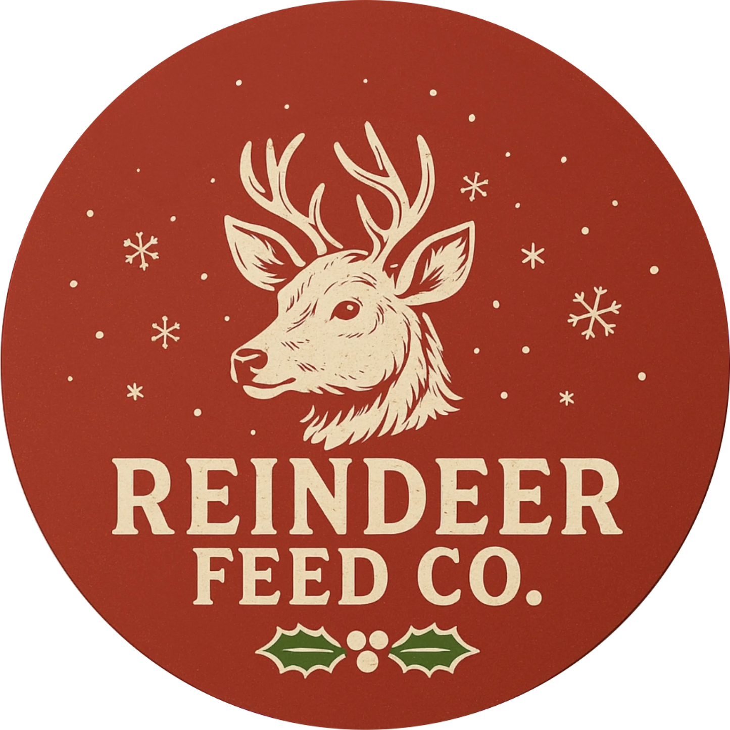 Vintage Series Christmas Ornaments 001 - 07 Reindeer Feed Co