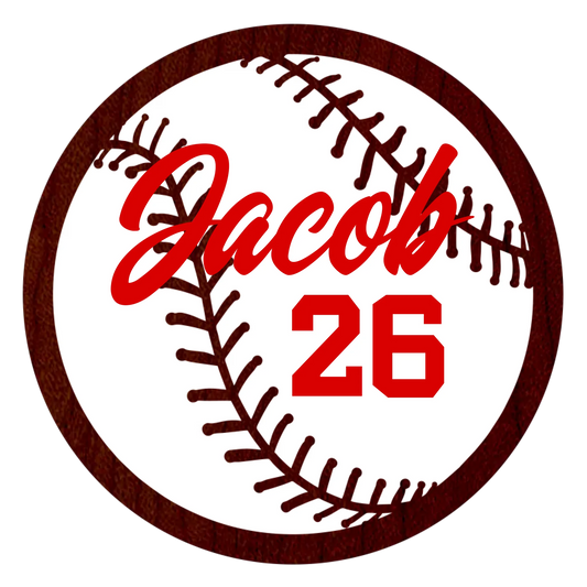 Baseball with Script Name